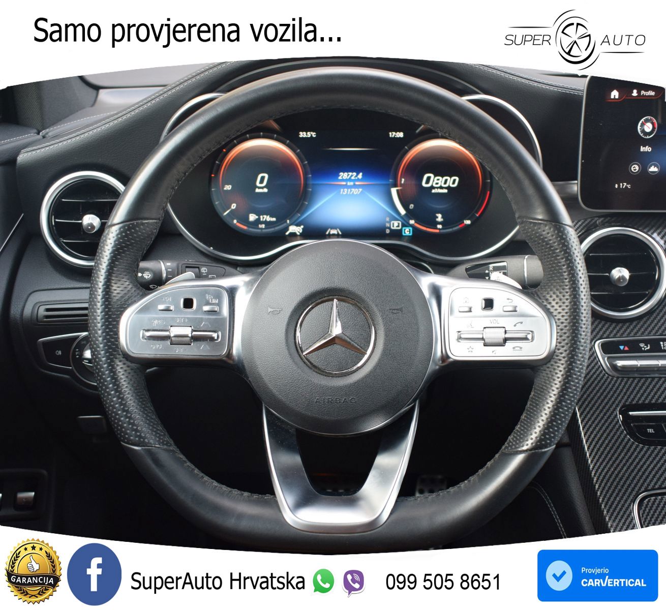 Mercedes GLC 300d (245 KS) 4MATIC G-TRONIC ZRAČNI+ACC+GR SJED+360