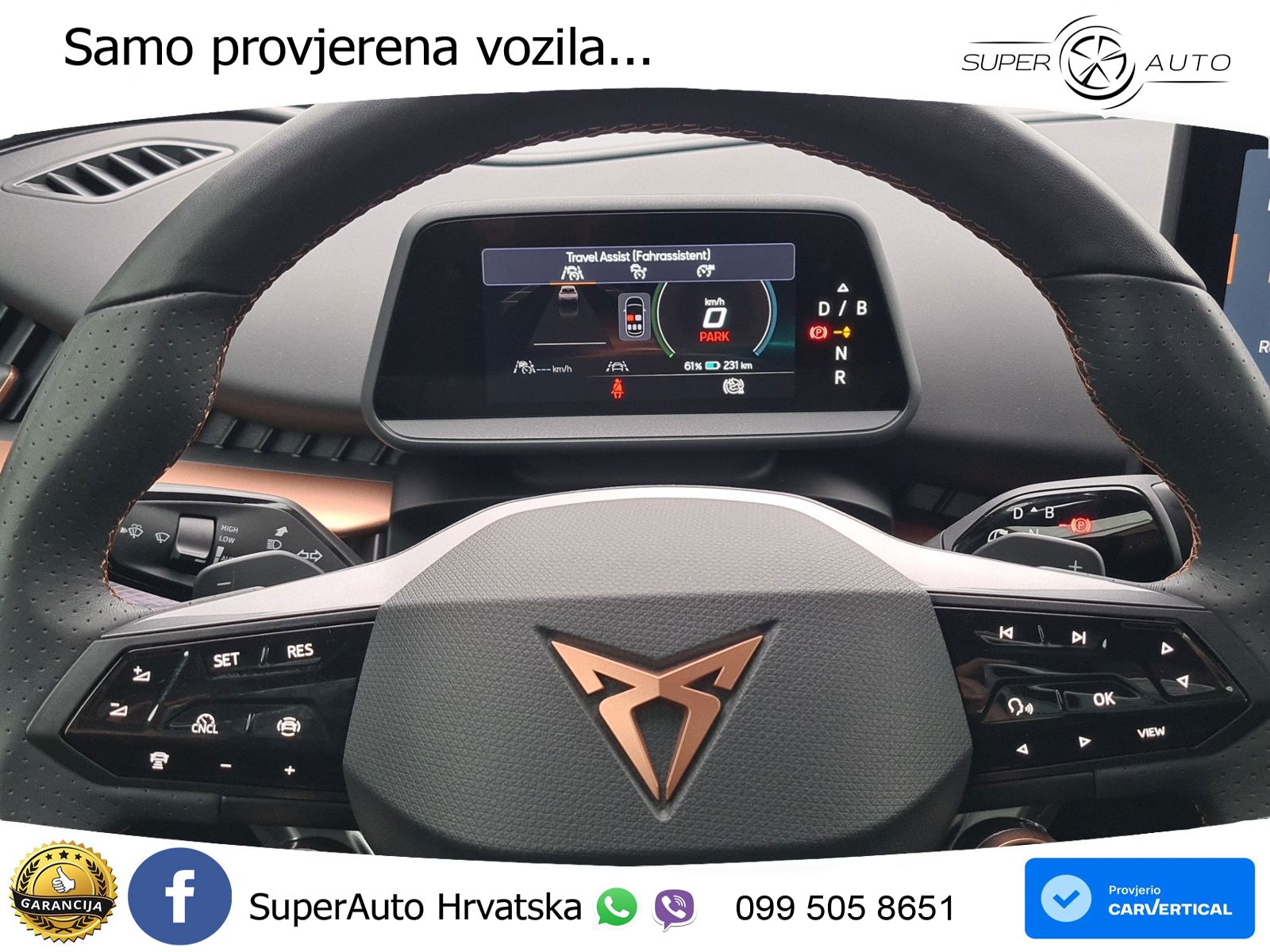 Cupra Tavascan 82 kWh (286 KS) LED+GR SJED+ACC
