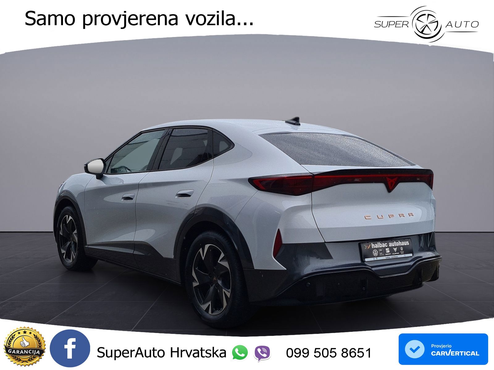 Cupra Tavascan 82 kWh (286 KS) LED+GR SJED+ACC