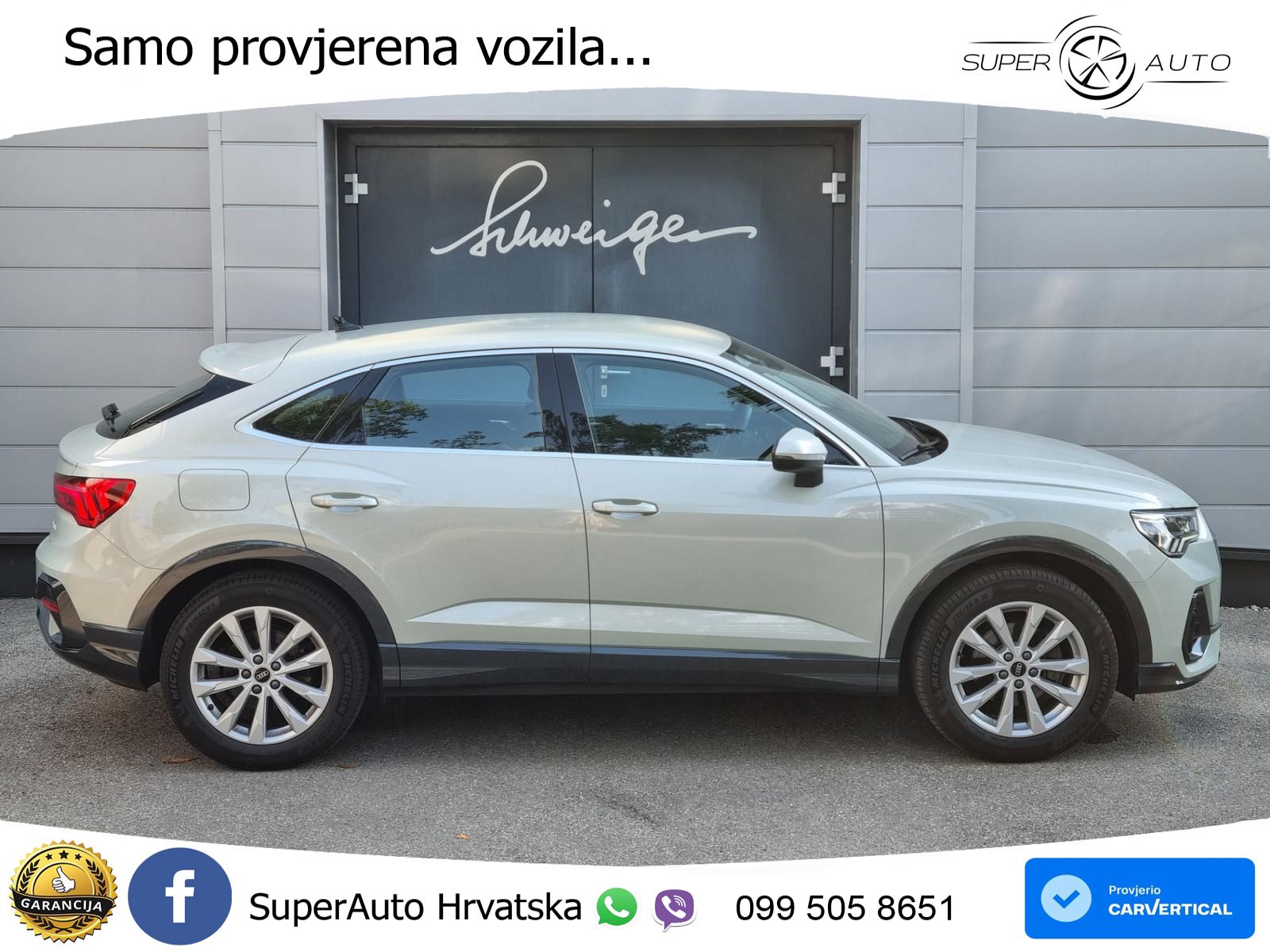 Audi Q3 II Sportback 35 TFSI (150 KS) S tronic LED+GR SJED+ACC