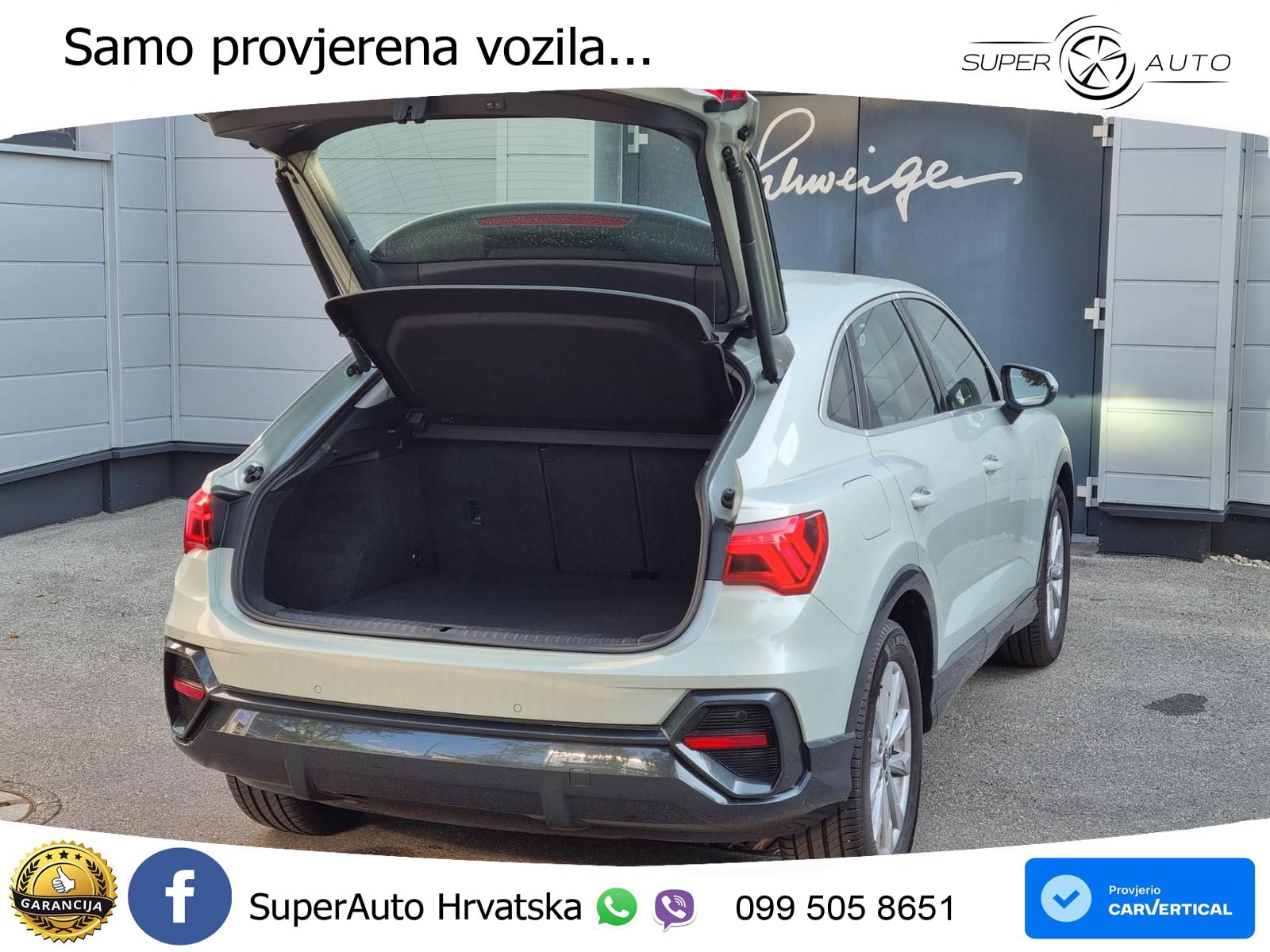 Audi Q3 II Sportback 35 TFSI (150 KS) S tronic LED+GR SJED+ACC