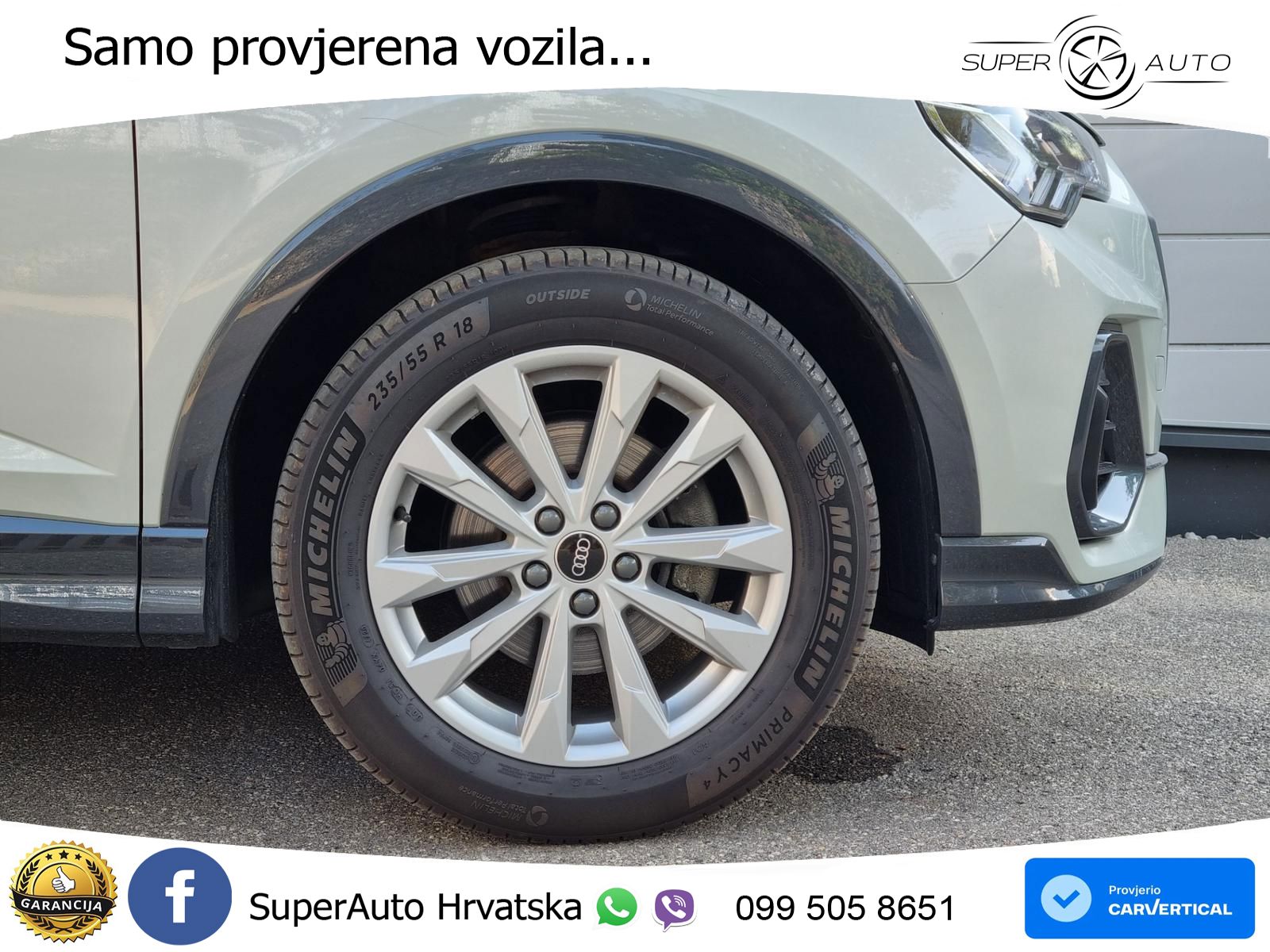 Audi Q3 II Sportback 35 TFSI (150 KS) S tronic LED+GR SJED+ACC