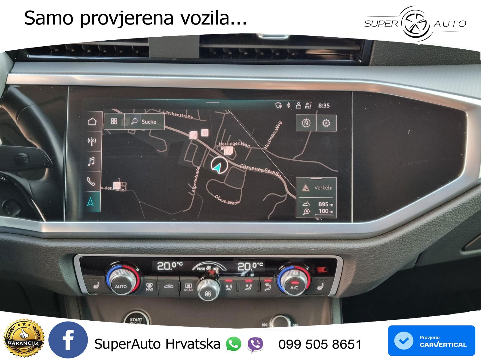 Audi Q3 II Sportback 35 TFSI (150 KS) S tronic LED+GR SJED+ACC
