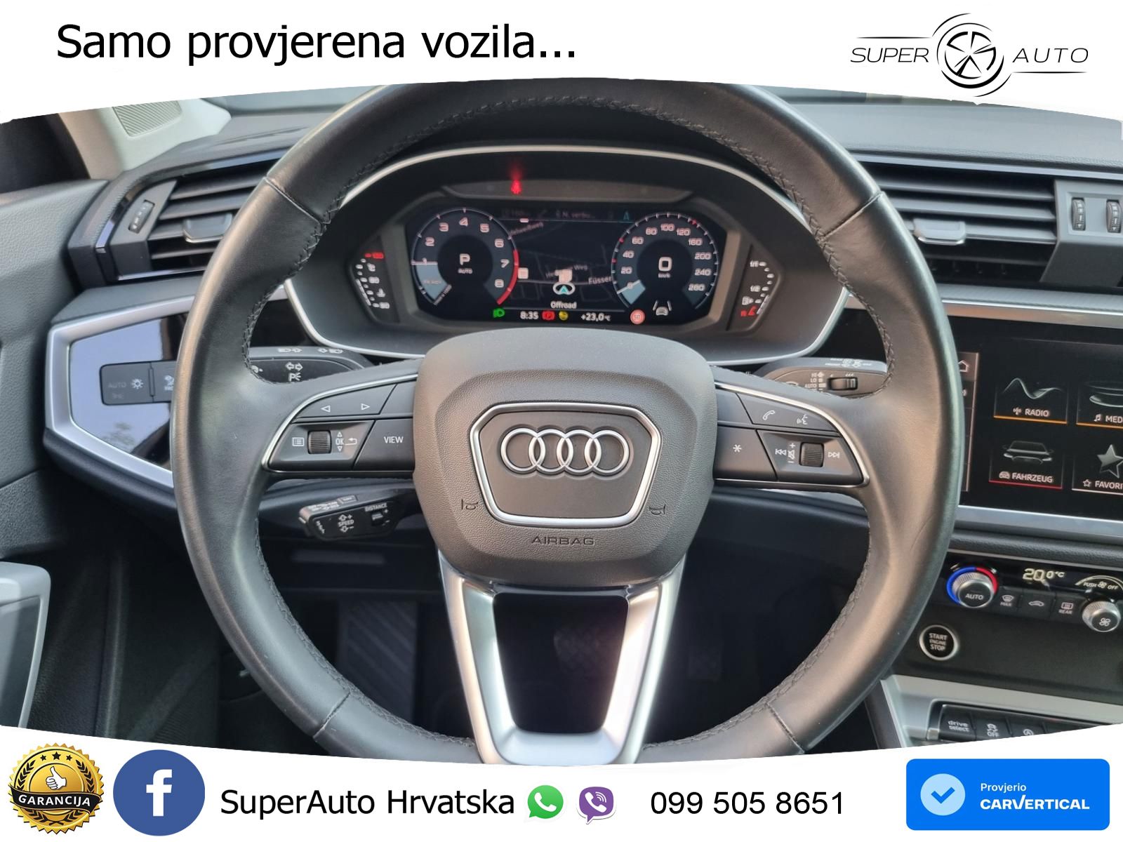 Audi Q3 II Sportback 35 TFSI (150 KS) S tronic LED+GR SJED+ACC