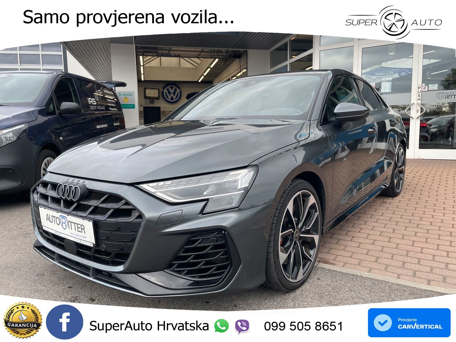 Audi S3 Limuzina 2.0 TFSI (333 KS) quattro S tronic MATRIX+GR SJED+KAM