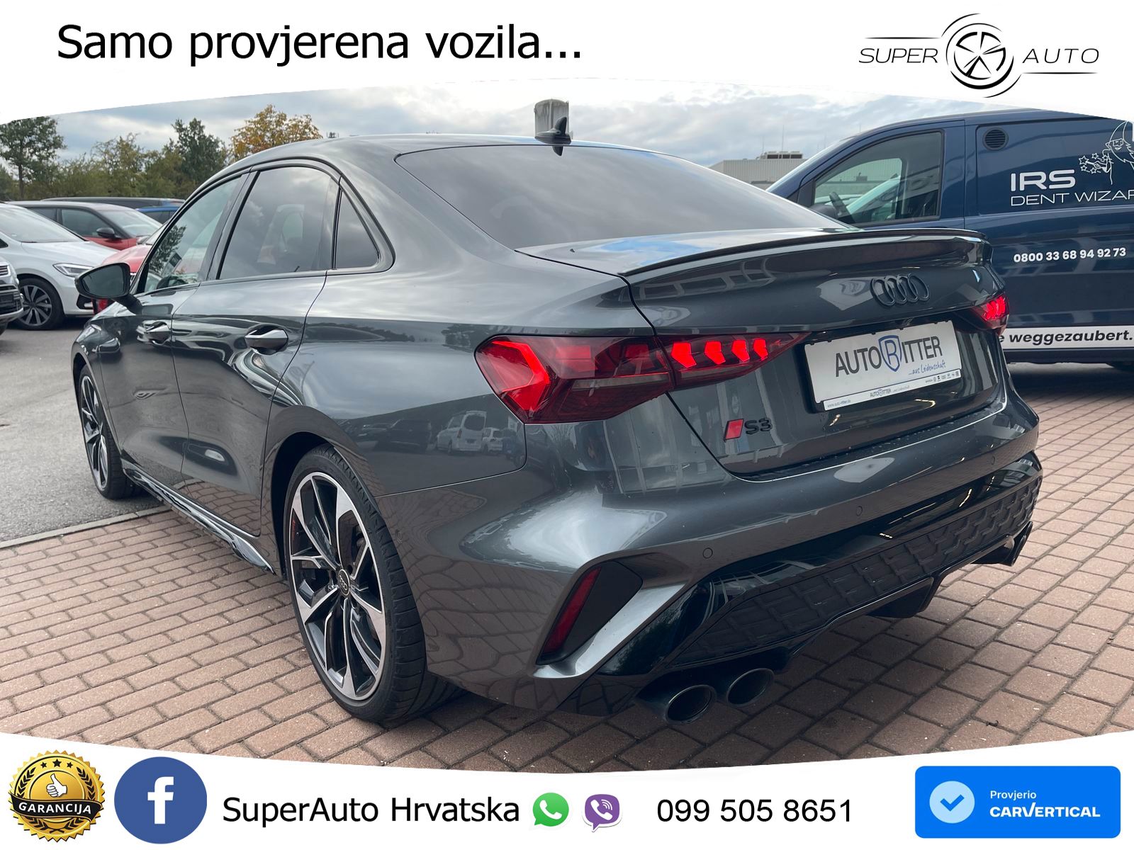 Audi S3 Limuzina 2.0 TFSI (333 KS) quattro S tronic MATRIX+GR SJED+KAM