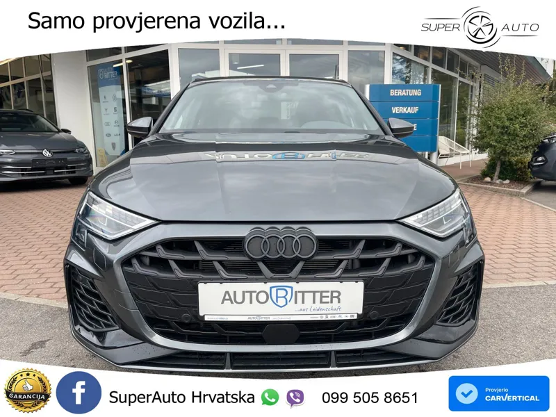 Audi S3 Limuzina 2.0 TFSI (333 KS) quattro S tronic MATRIX+GR SJED+KAM
