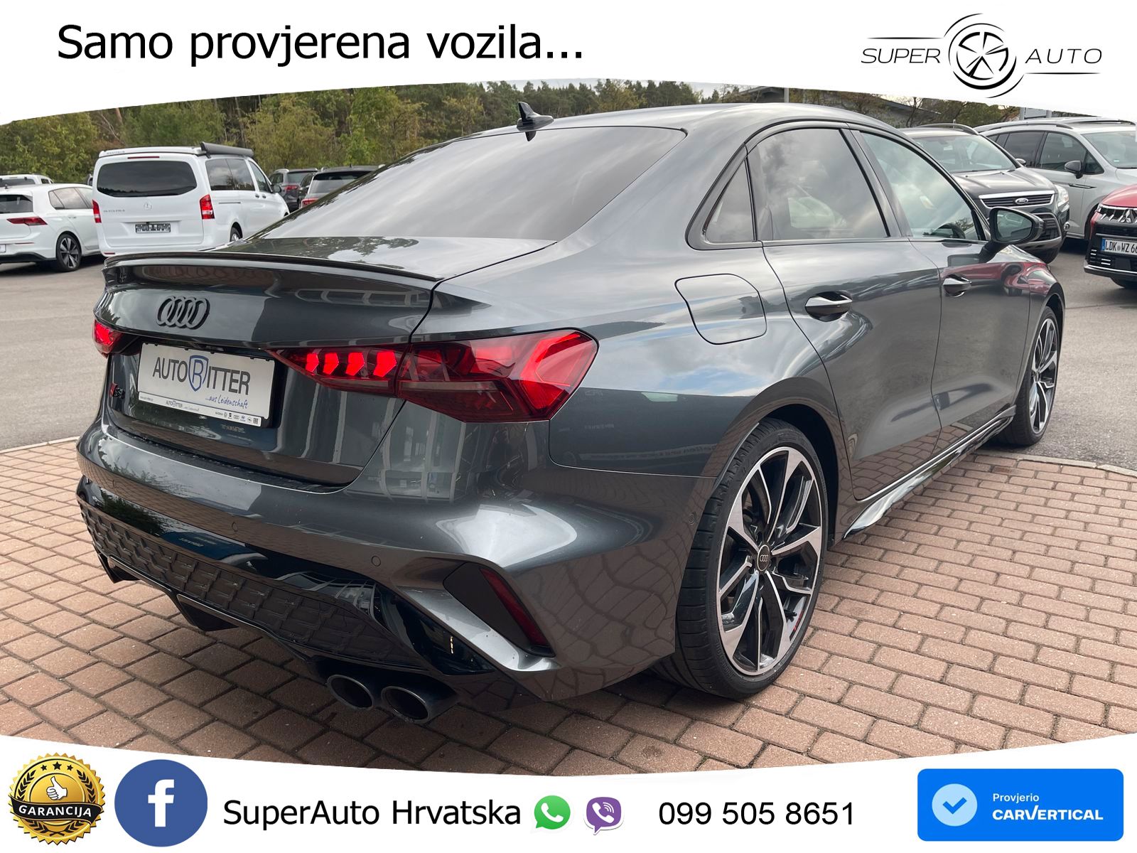 Audi S3 Limuzina 2.0 TFSI (333 KS) quattro S tronic MATRIX+GR SJED+KAM