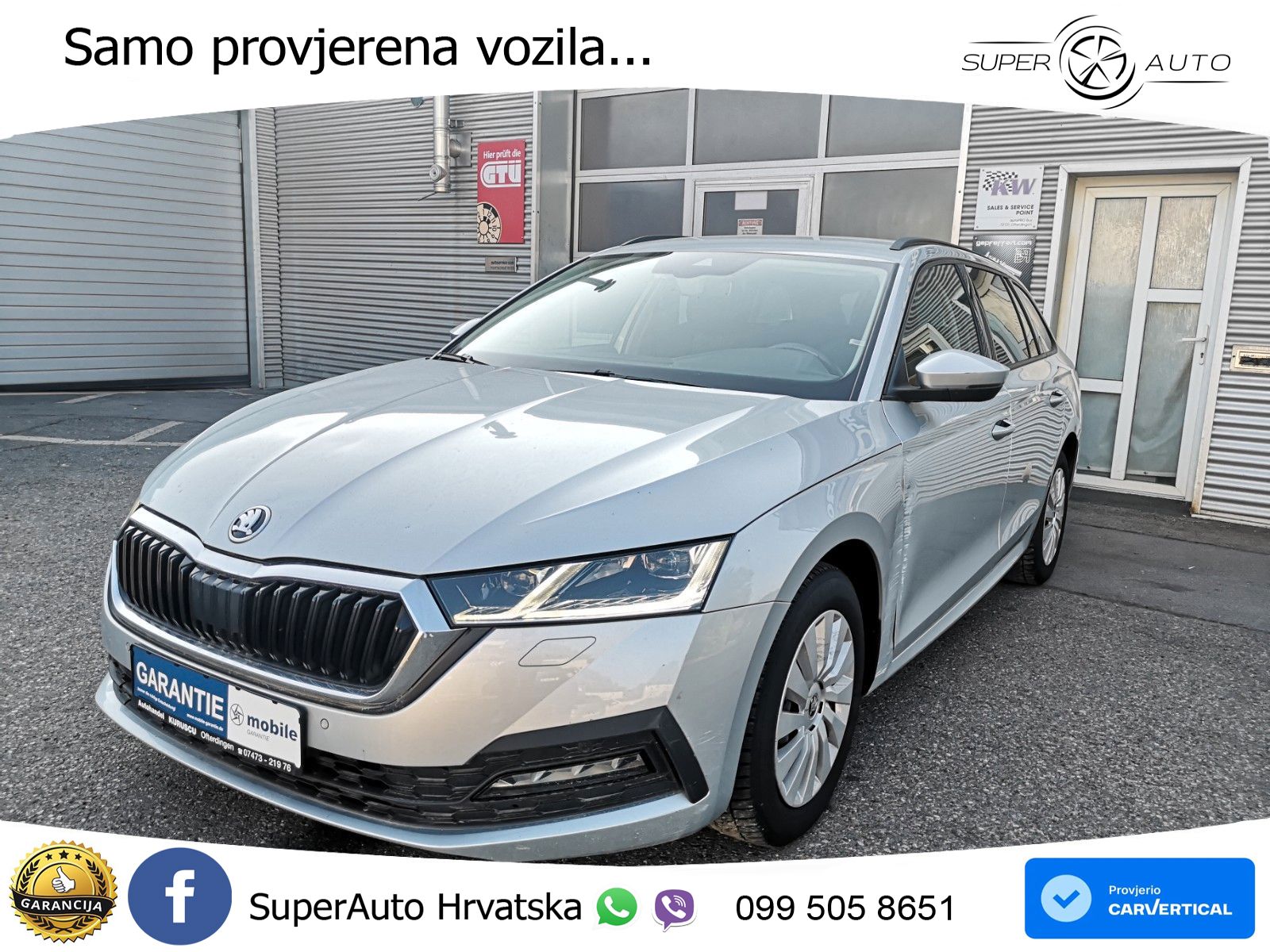 Škoda Octavia Combi 2.0 TDI (150 KS) DSG