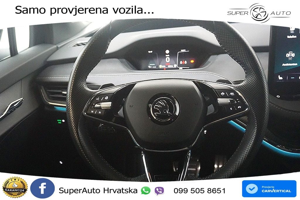 Škoda Enyaq iV 80x 82 kWh (265 KS) AWD SportLine LED+GR SJED+ACC