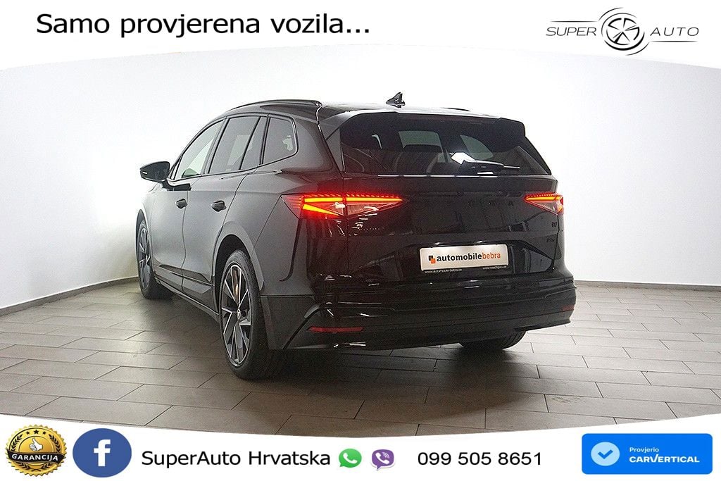 Škoda Enyaq iV 80x 82 kWh (265 KS) AWD SportLine LED+GR SJED+ACC