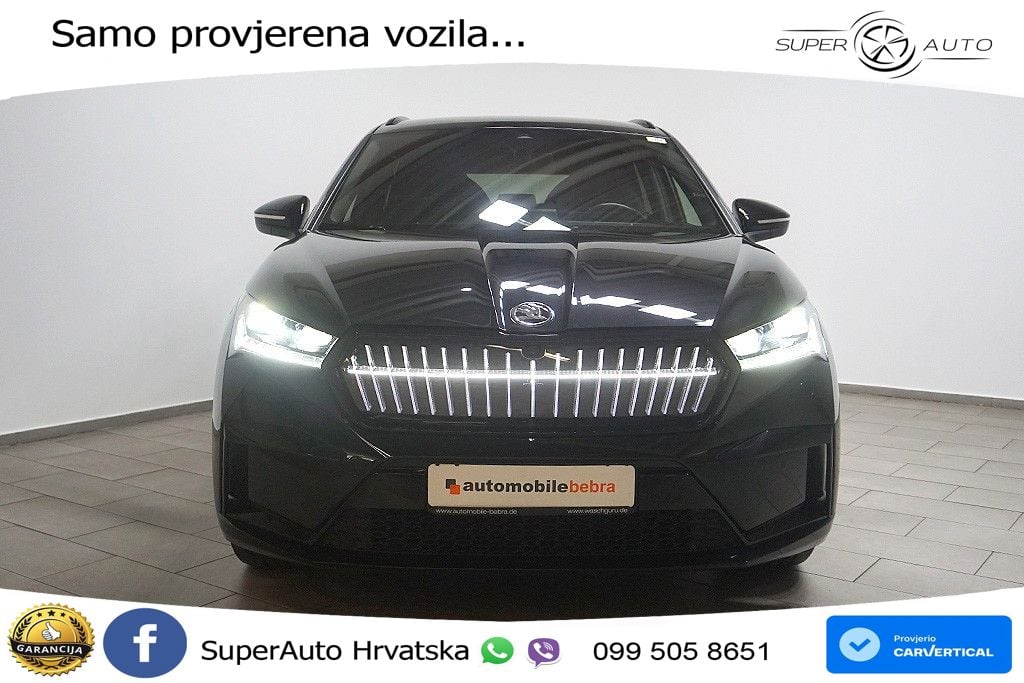 Škoda Enyaq iV 80x 82 kWh (265 KS) AWD SportLine LED+GR SJED+ACC