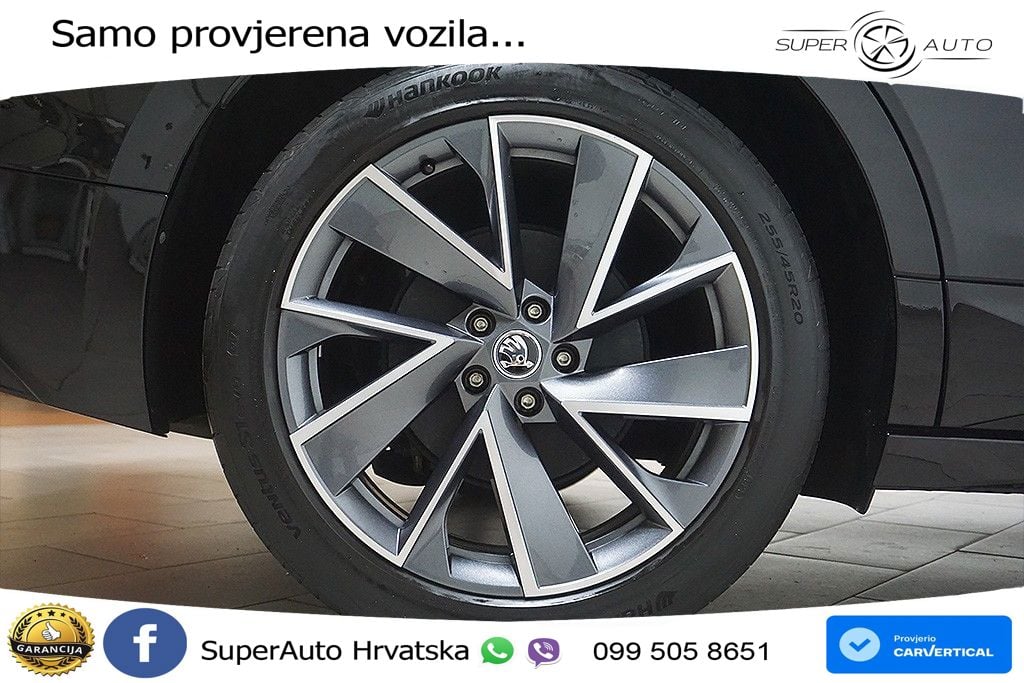 Škoda Enyaq iV 80x 82 kWh (265 KS) AWD SportLine LED+GR SJED+ACC