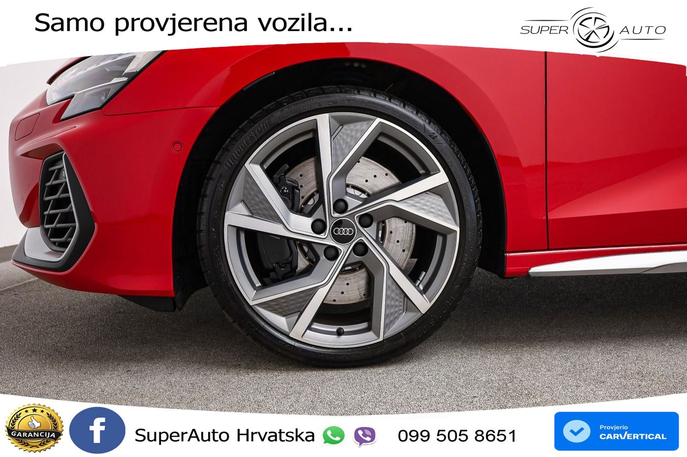 Audi S3 2.0 TFSI (333 KS) quattro S tronic LED+GR SJED+ACC