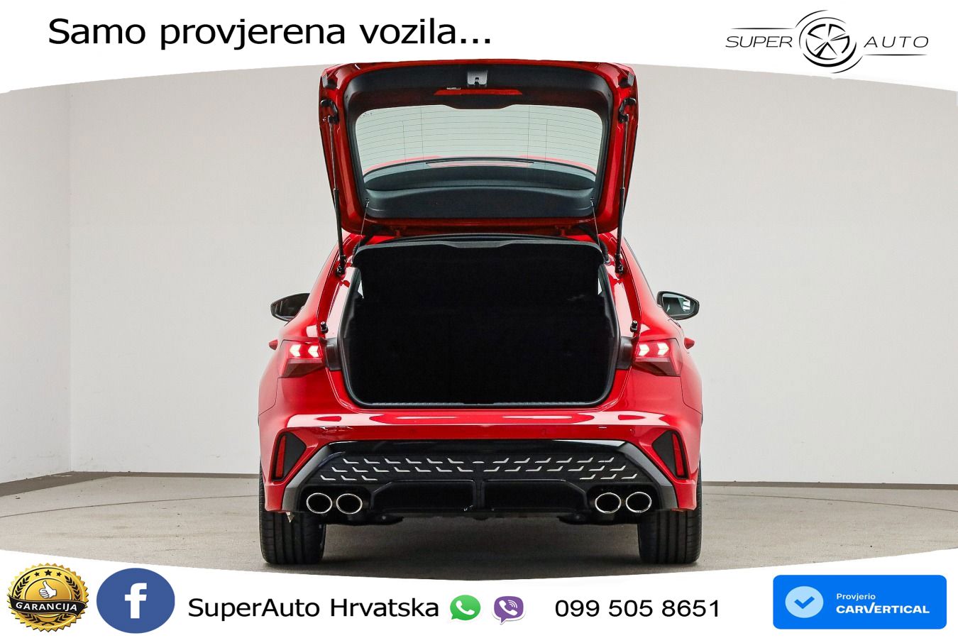 Audi S3 2.0 TFSI (333 KS) quattro S tronic LED+GR SJED+ACC