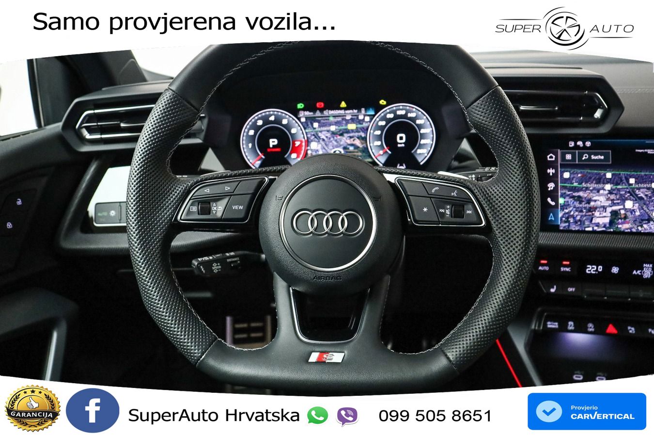 Audi S3 2.0 TFSI (333 KS) quattro S tronic LED+GR SJED+ACC