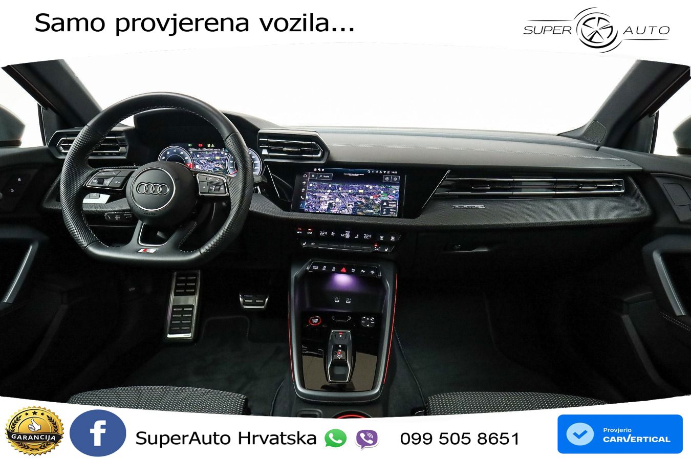 Audi S3 2.0 TFSI (333 KS) quattro S tronic LED+GR SJED+ACC