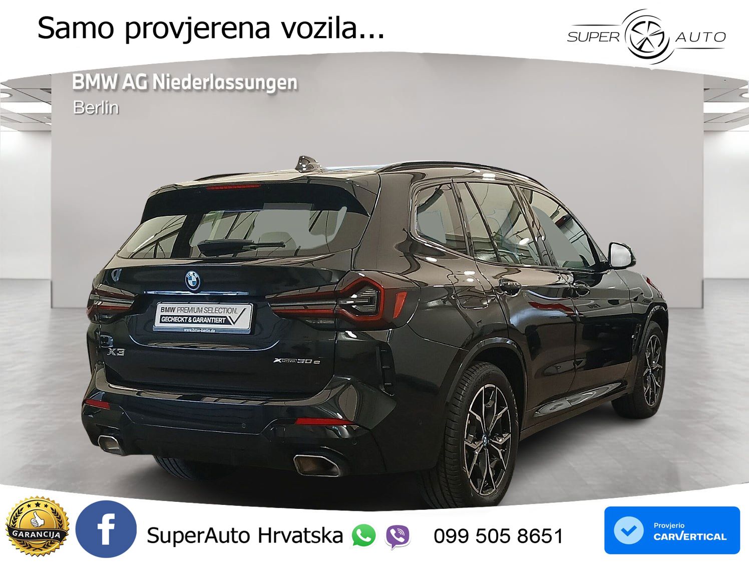BMW X3 30e xDrive Steptronic M Sport