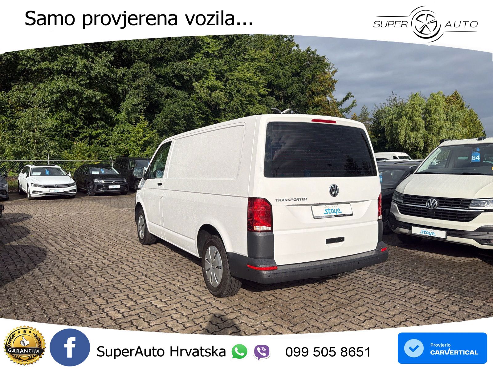 Volkswagen T6.1 Transporter Kasten TDi Beh Frontsch. Klima 110 KS