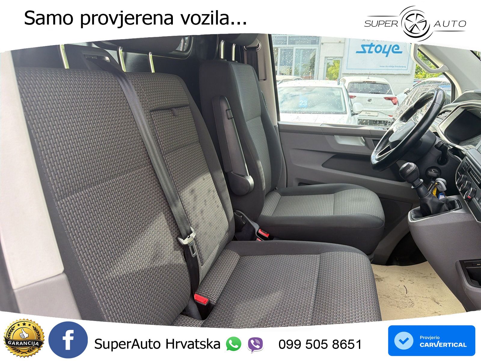 Volkswagen T6.1 Transporter Kasten TDi Beh Frontsch. Klima 110 KS