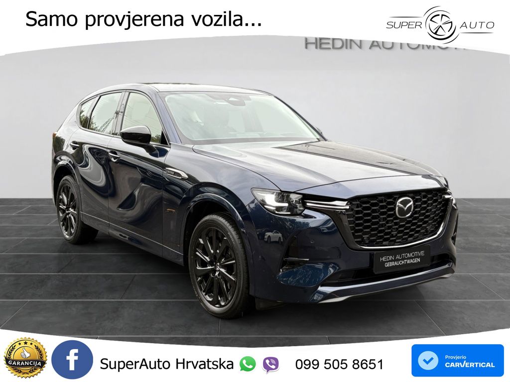 Mazda CX-60 3.3 e-Skyactiv D (254 KS) AWD Automatic LED+GR SJED+ACC