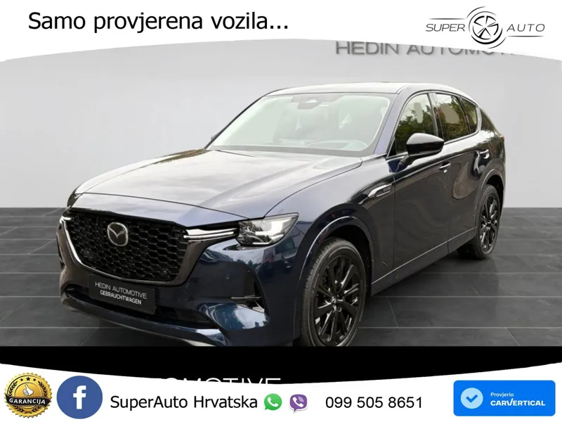 Mazda CX-60 3.3 e-Skyactiv D (254 KS) AWD Automatic LED+GR SJED+ACC