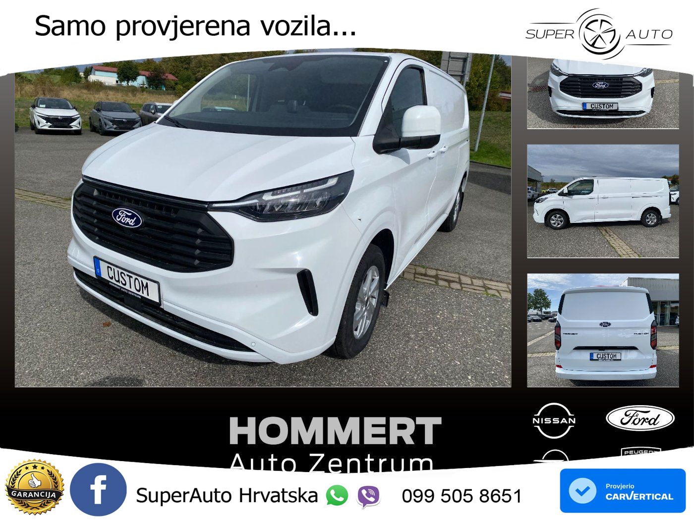 Ford Transit Custom MultiCab Limited 320 L2 Aut. NAV* 136 KS