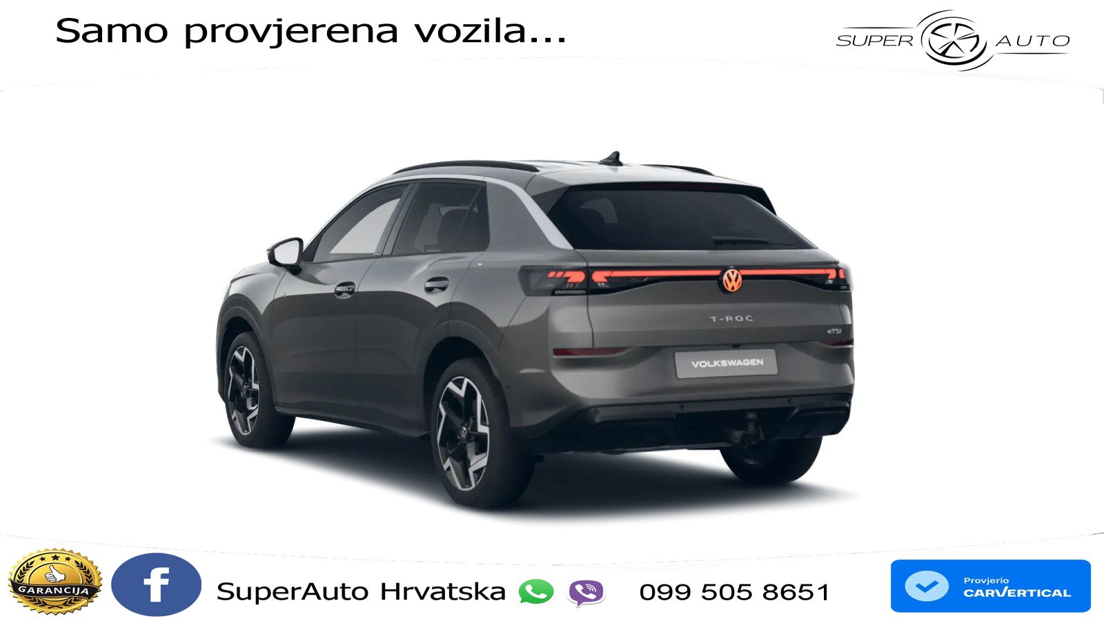 Volkswagen T-Roc 1.5 eTSI (150 KS)  DSG LED+GR SJED+ACC