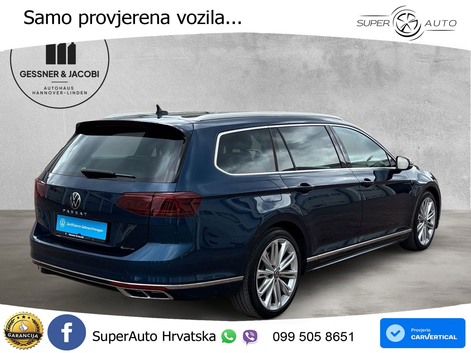 Volkswagen Passat Variant 2.0 TDI (200 KS) 4MOTION DSG Elegance LED+GR SJED+ACC