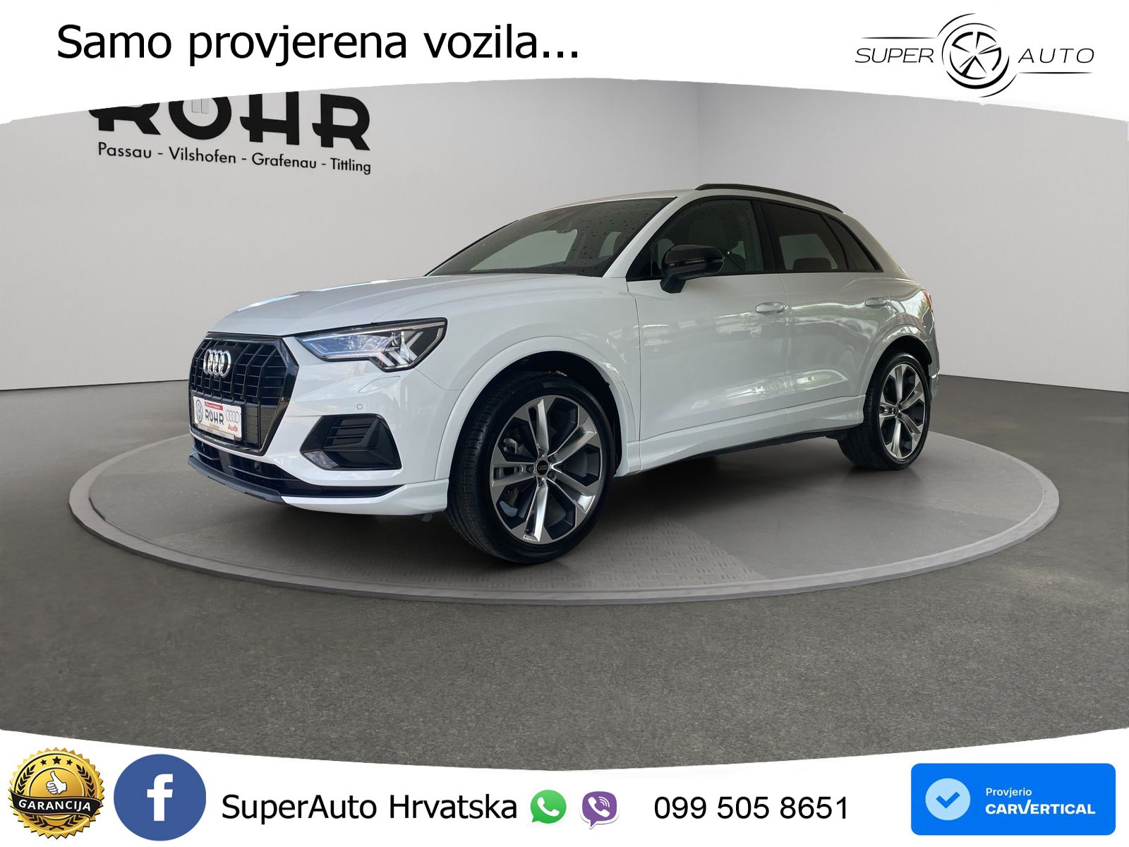 Audi Q3 40 TFSI (190 KS) quattro S tronic advanced LED+GR SJED+ACC
