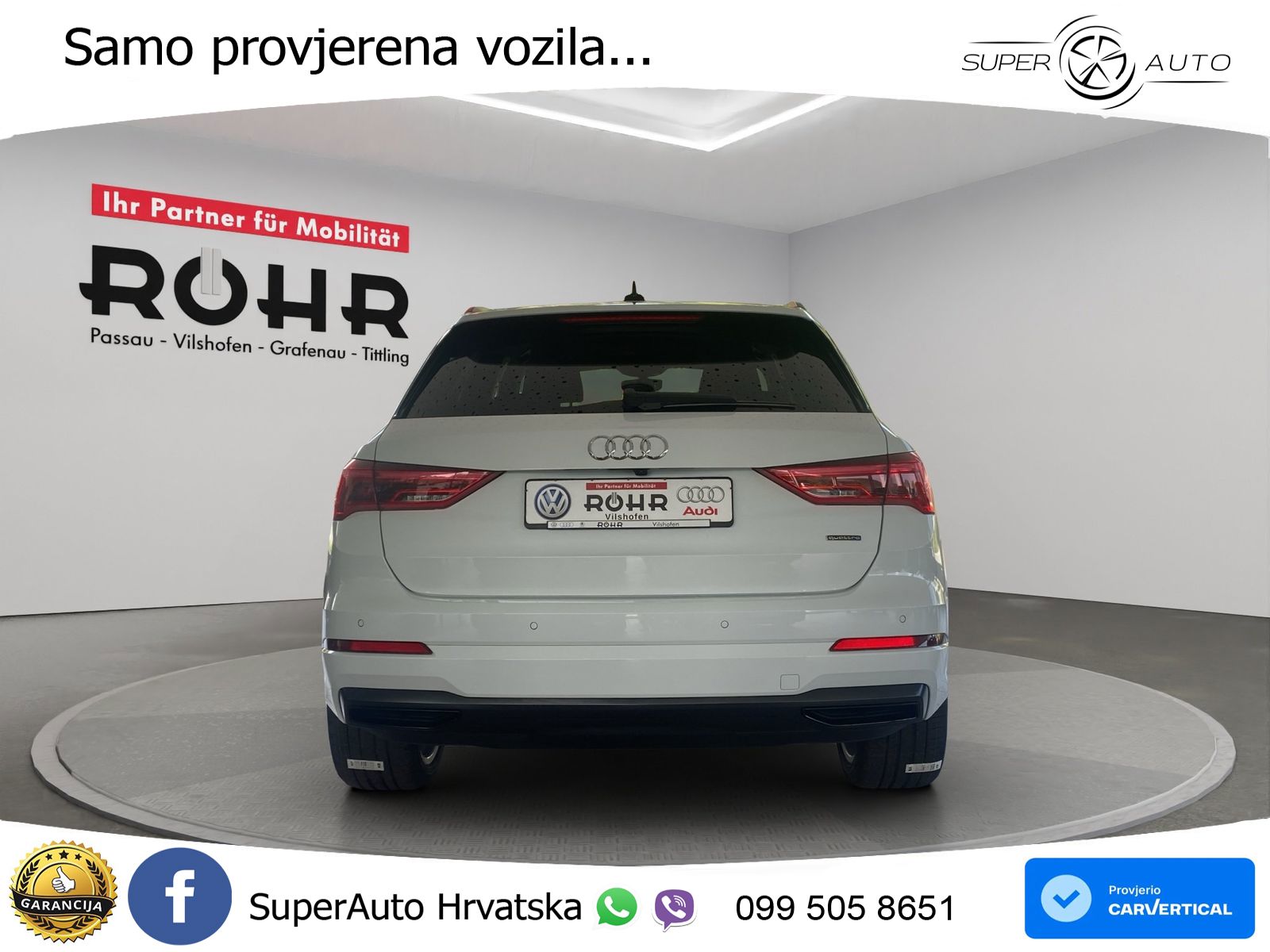 Audi Q3 40 TFSI (190 KS) quattro S tronic advanced LED+GR SJED+ACC