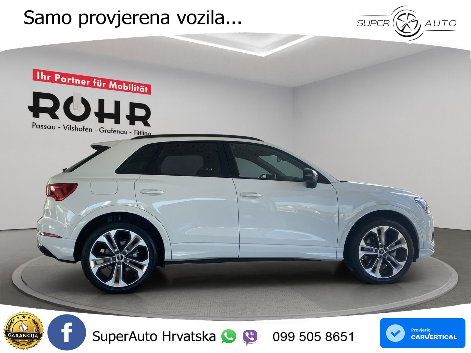 Audi Q3 40 TFSI (190 KS) quattro S tronic advanced LED+GR SJED+ACC