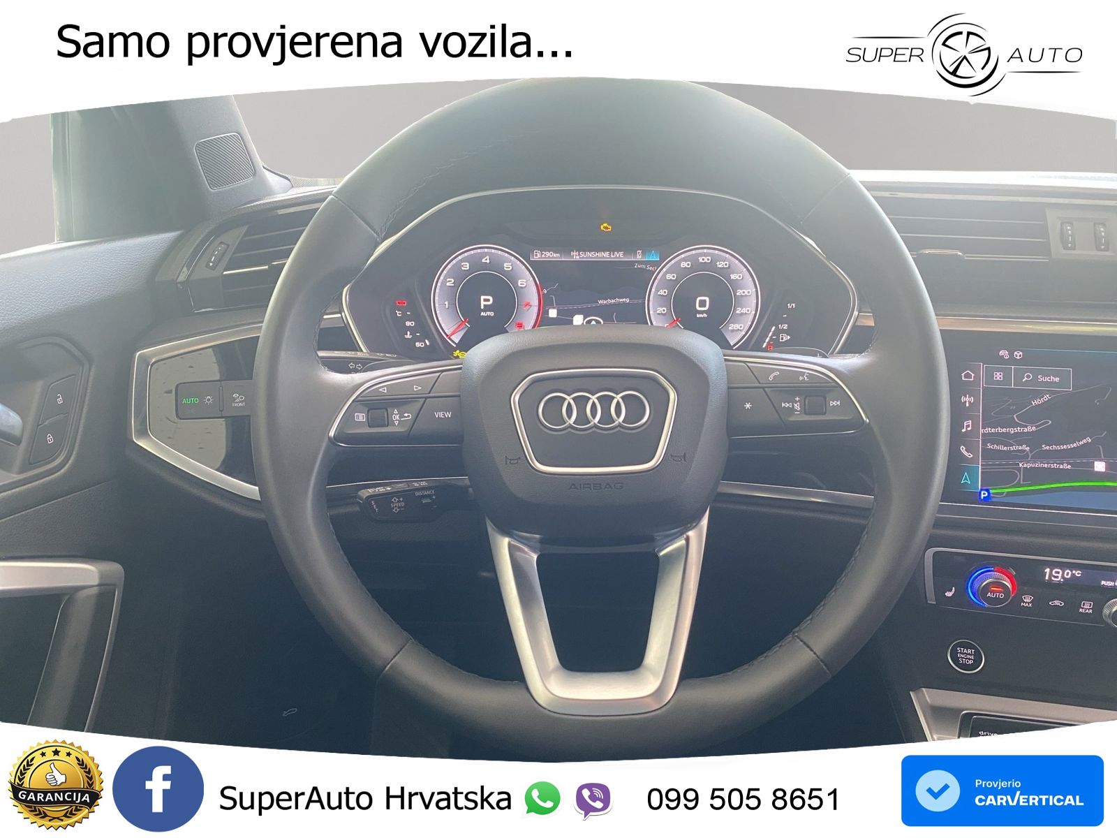 Audi Q3 40 TFSI (190 KS) quattro S tronic advanced LED+GR SJED+ACC