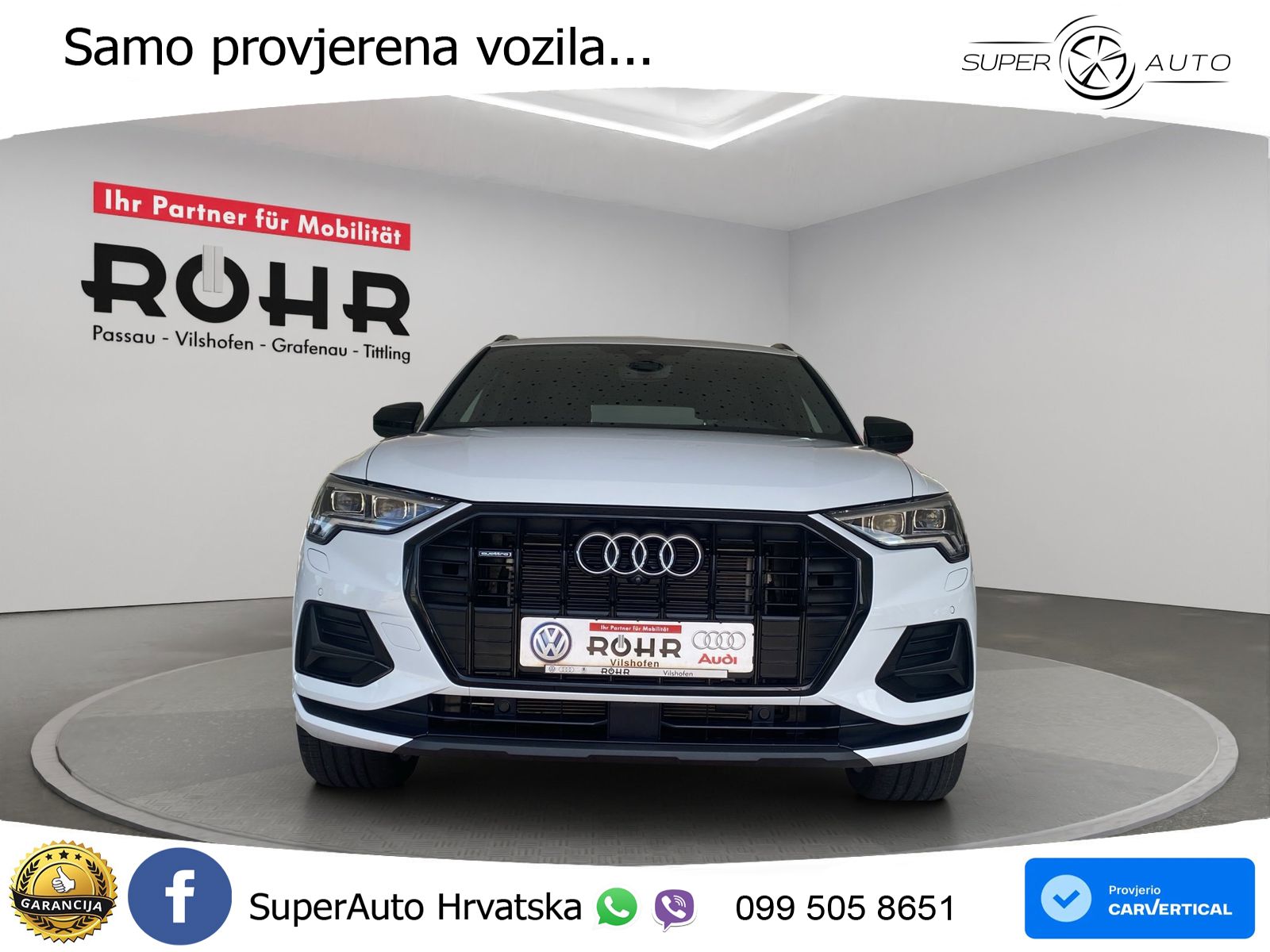 Audi Q3 40 TFSI (190 KS) quattro S tronic advanced LED+GR SJED+ACC