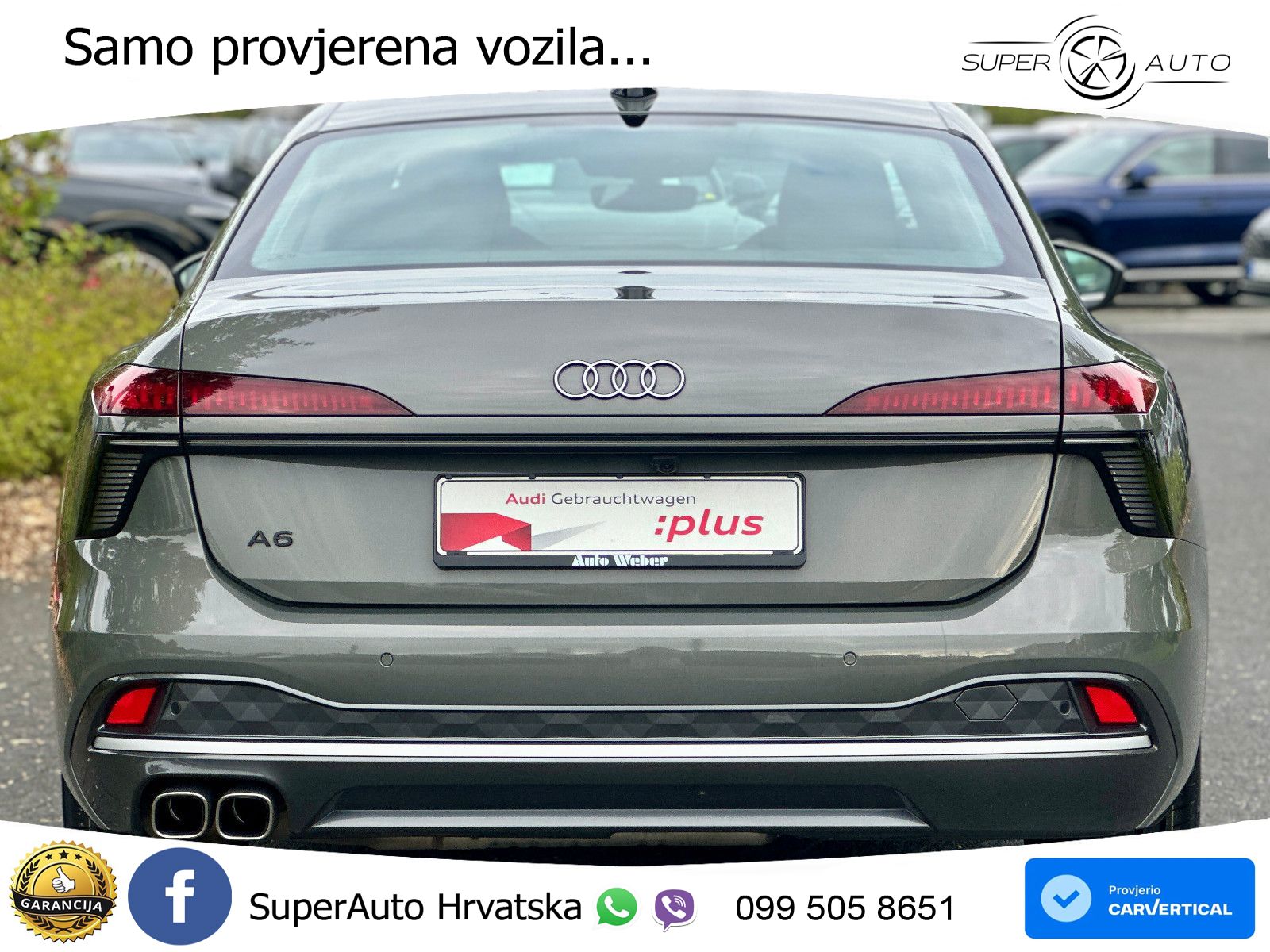 Audi A6 2.0 TDI (204 KS) S tronic LED+GR SJED+ACC