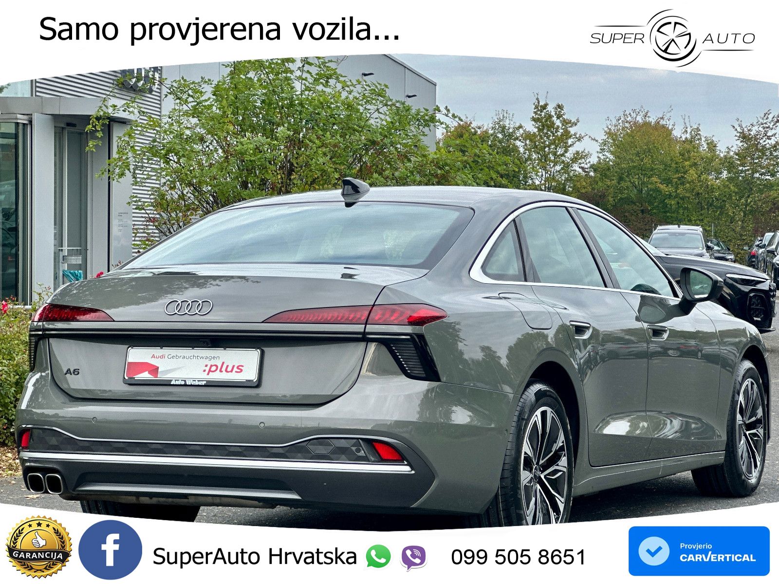Audi A6 2.0 TDI (204 KS) S tronic LED+GR SJED+ACC