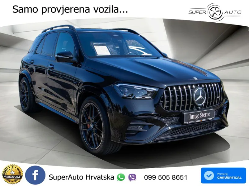 Mercedes AMG GLE 53 (435 KS) EQ Boost 4MATIC+ AMG SPEEDSHIFT TCT 9G ACC+HEAD+4xGR SJED+360+PANO