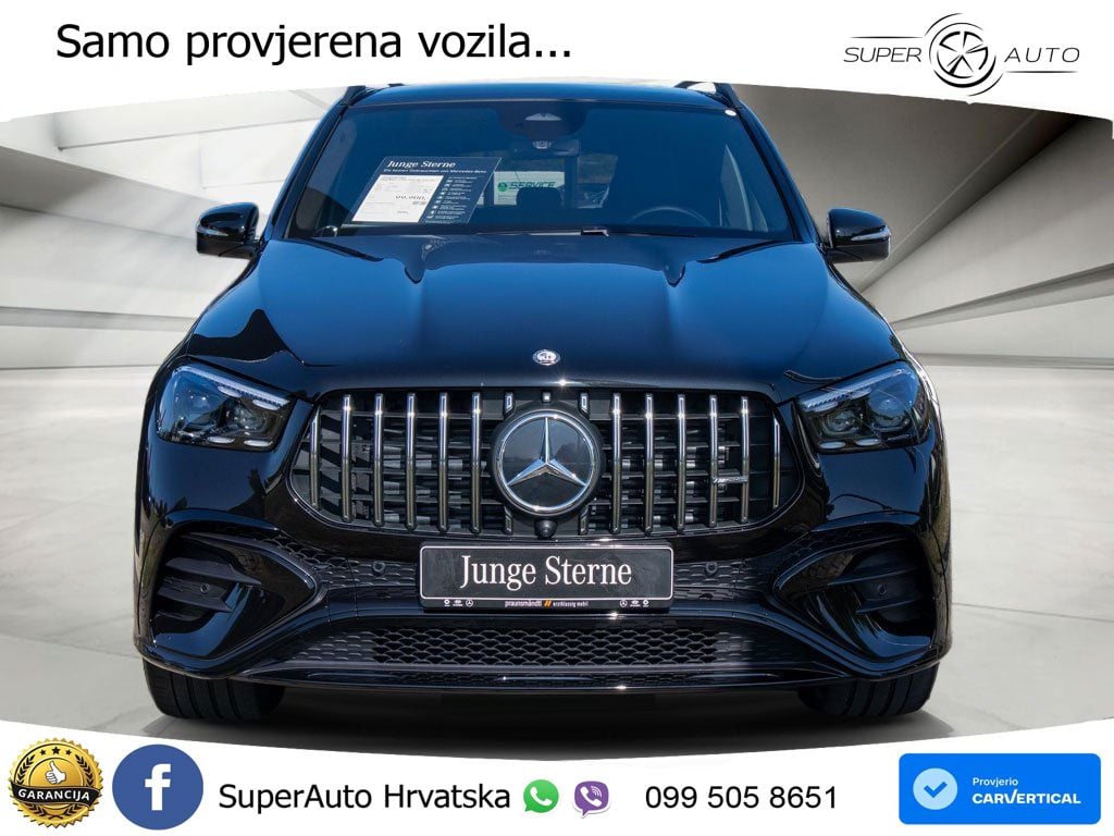 Mercedes AMG GLE 53 (435 KS) EQ Boost 4MATIC+ AMG SPEEDSHIFT TCT 9G ACC+HEAD+4xGR SJED+360+PANO