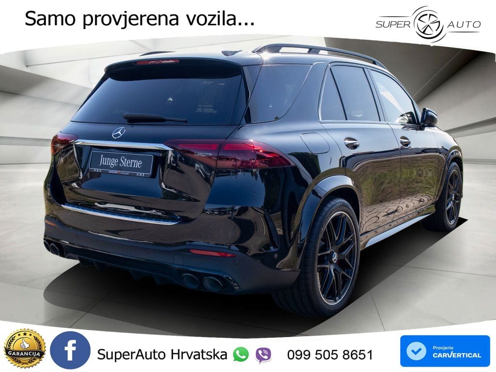 Mercedes AMG GLE 53 (435 KS) EQ Boost 4MATIC+ AMG SPEEDSHIFT TCT 9G ACC+HEAD+4xGR SJED+360+PANO