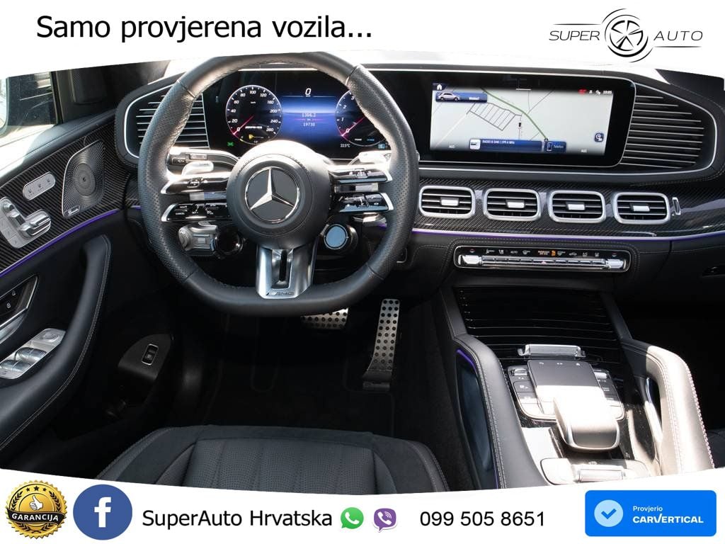 Mercedes AMG GLE 53 (435 KS) EQ Boost 4MATIC+ AMG SPEEDSHIFT TCT 9G ACC+HEAD+4xGR SJED+360+PANO