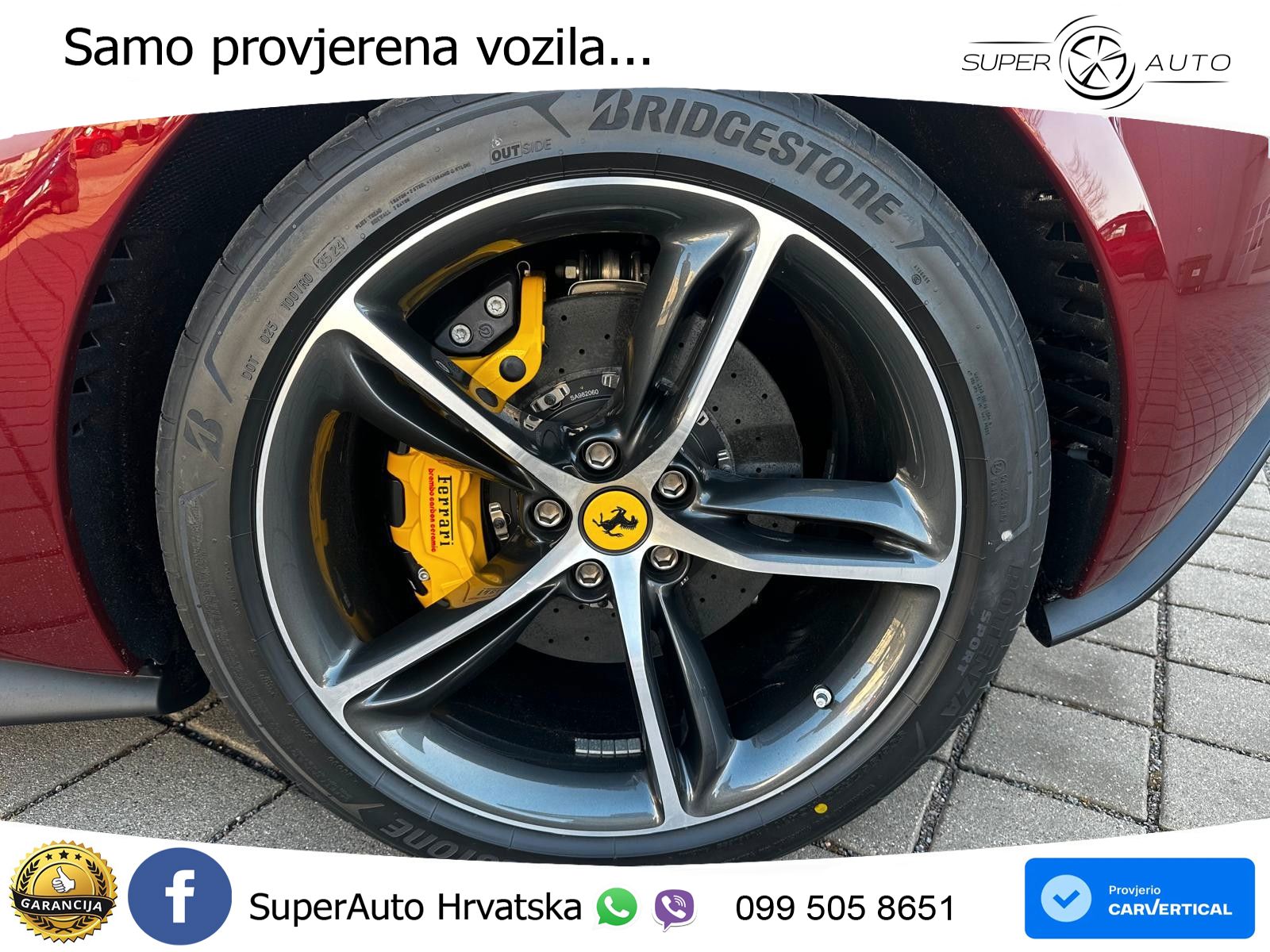 Ferrari 296 GTS 3.0 V6 (830 KS) F1 DCT LED+GR SJED+ACC