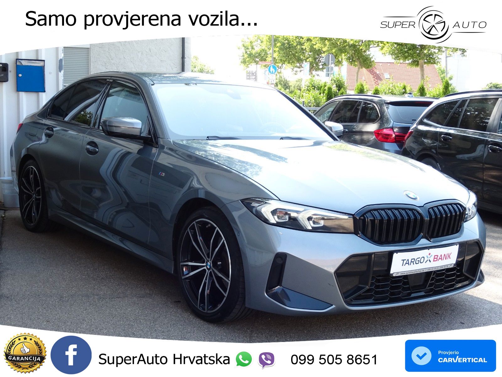 BMW 320d (190 KS) xDrive Steptronic M Sport LED+GR SJED+ACC