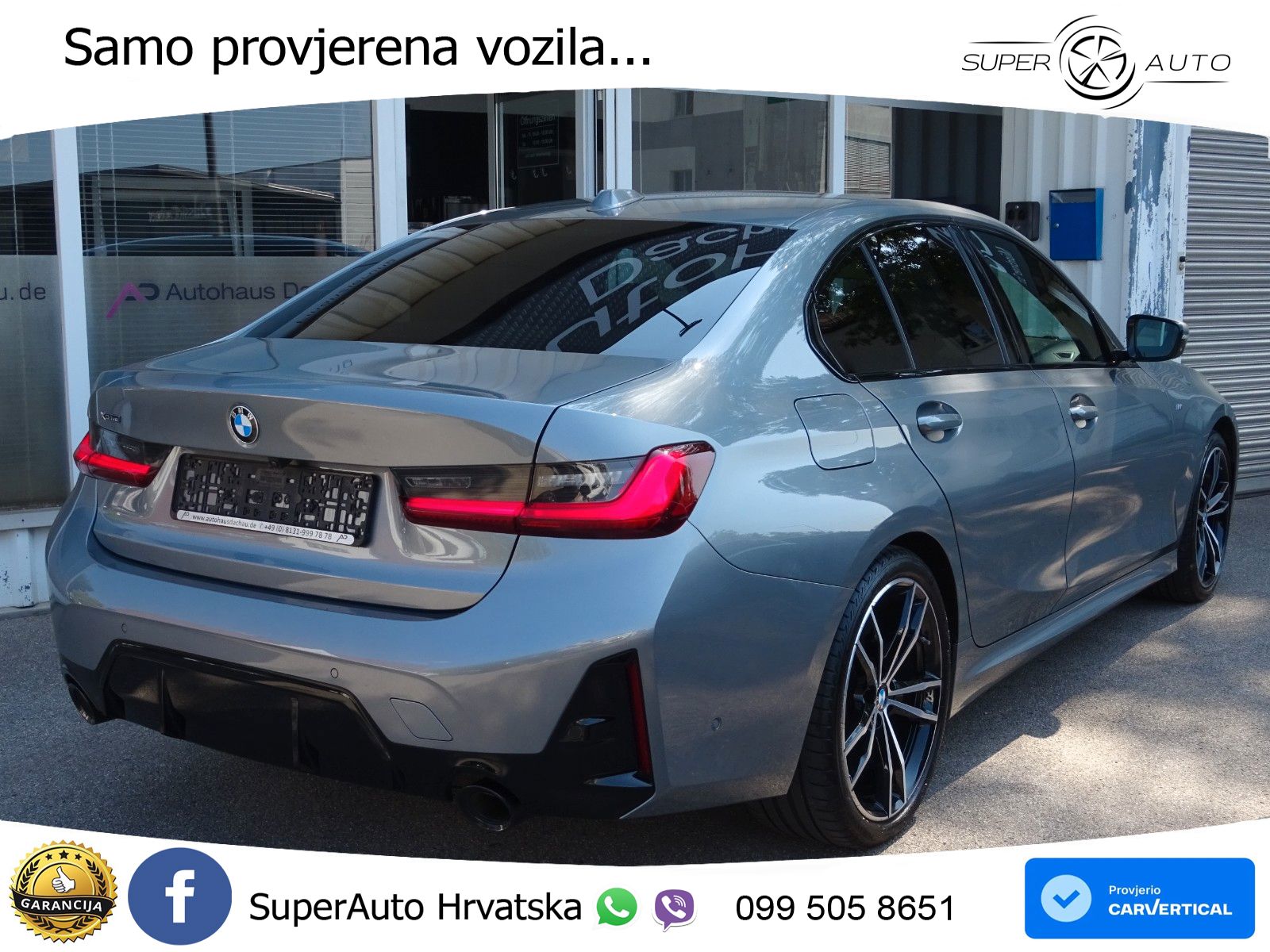 BMW 320d (190 KS) xDrive Steptronic M Sport LED+GR SJED+ACC