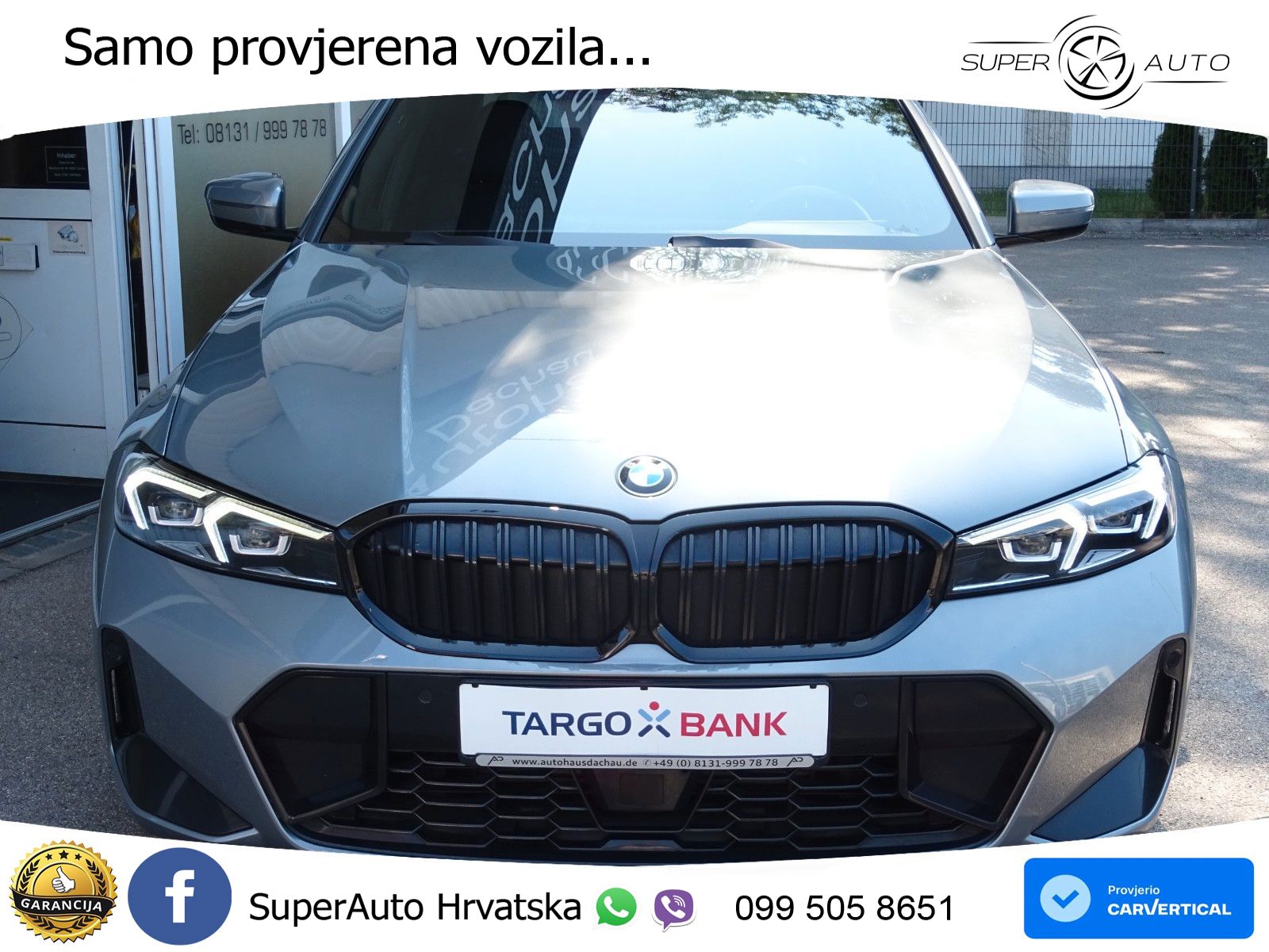 BMW 320d (190 KS) xDrive Steptronic M Sport LED+GR SJED+ACC