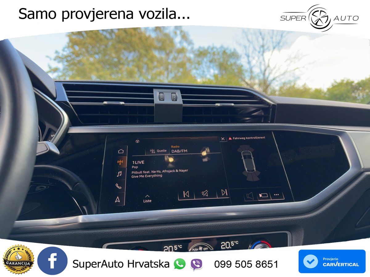 Audi Q3 II Sportback 35 TFSI (150 KS) S tronic S line MATRIX+GR SJED+KAM