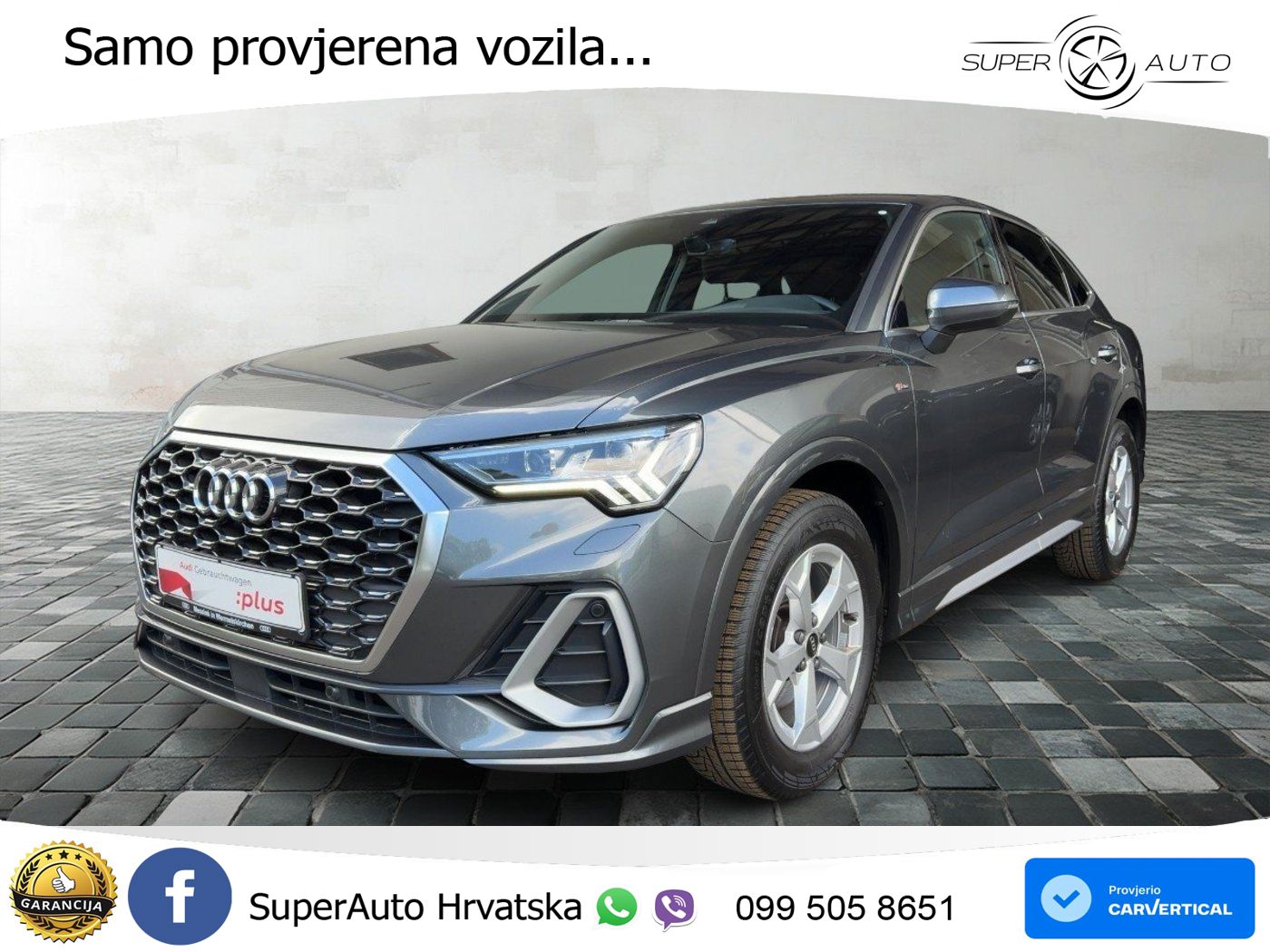 Audi Q3 II Sportback 35 TFSI (150 KS) S tronic S line MATRIX+GR SJED+KAM