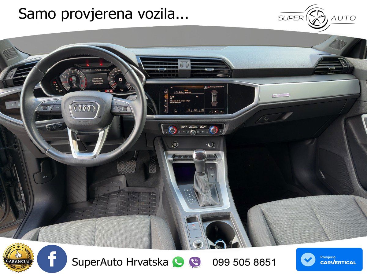 Audi Q3 II Sportback 35 TFSI (150 KS) S tronic S line MATRIX+GR SJED+KAM