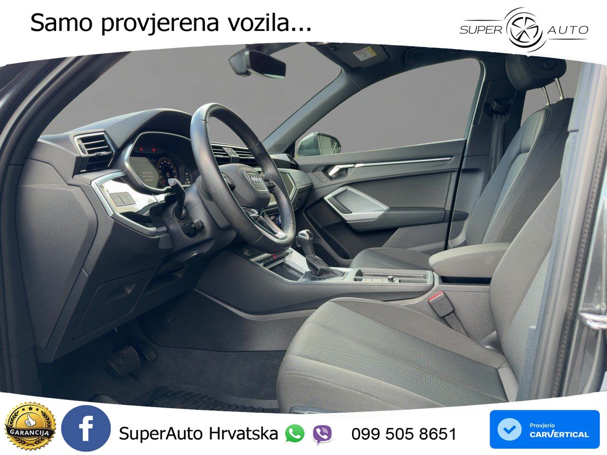 Audi Q3 II Sportback 35 TFSI (150 KS) S tronic S line MATRIX+GR SJED+KAM