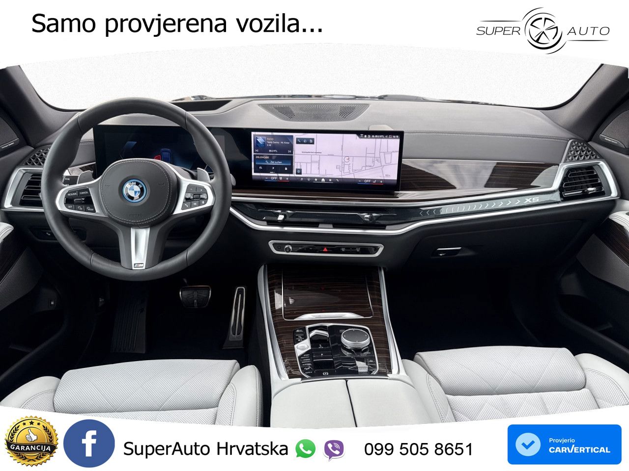 BMW X5 50e (489 KS) xDrive Steptronic M Sport ZRAČNI+ACC+4xGR SJED+KAM