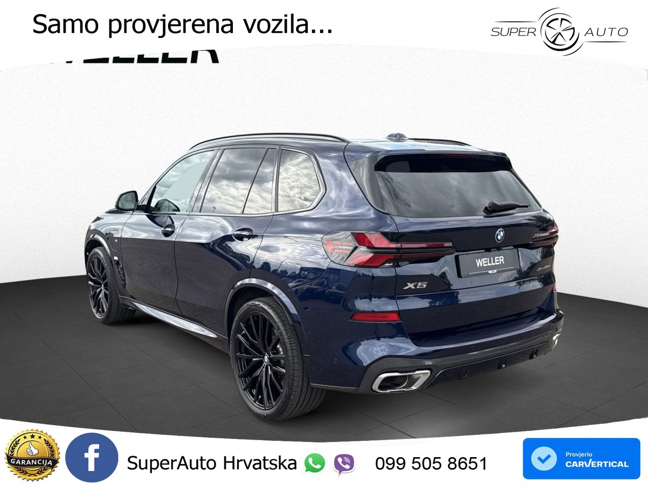 BMW X5 50e (489 KS) xDrive Steptronic M Sport ZRAČNI+ACC+4xGR SJED+KAM
